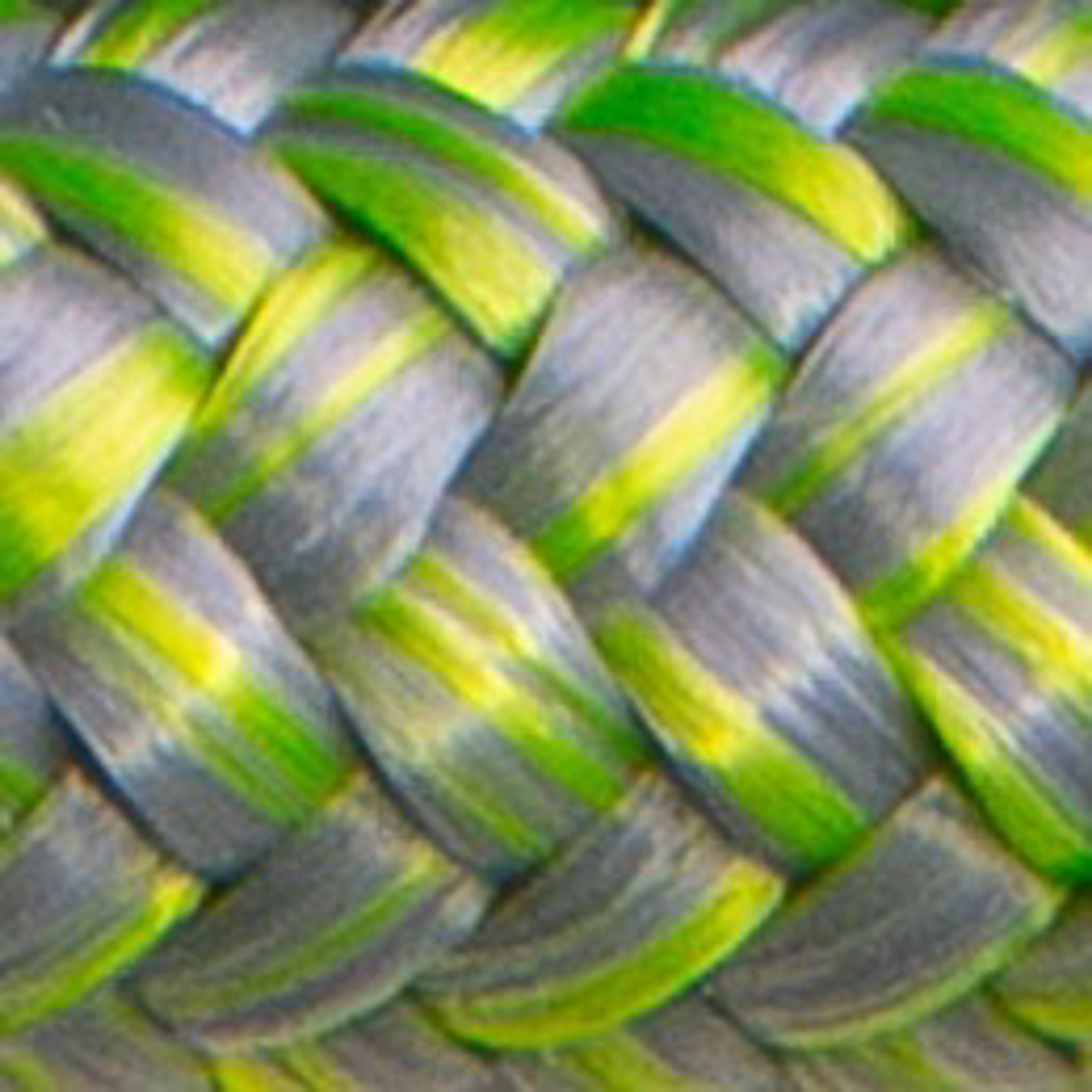 Mélange grey / fluorescent yellow