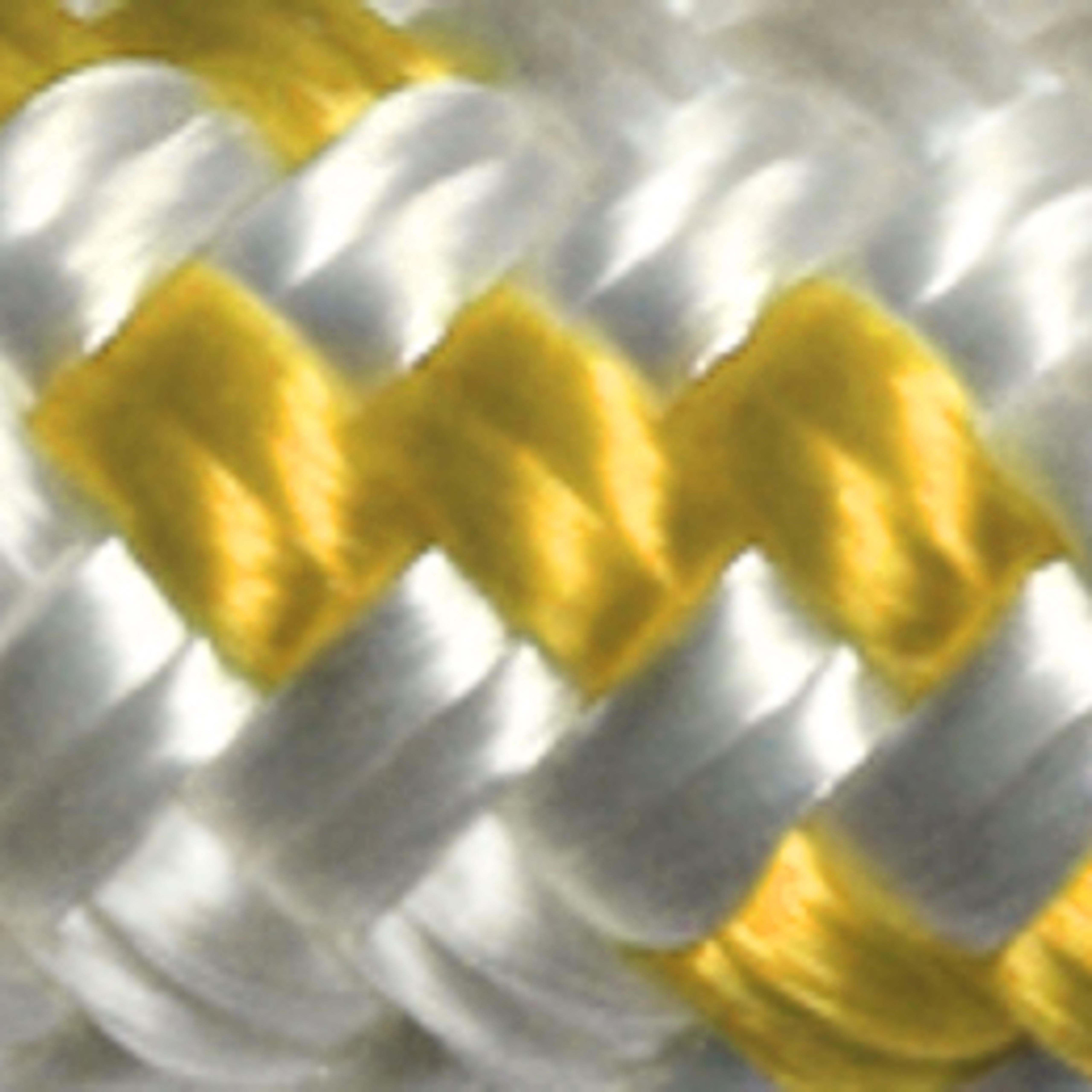White / yellow stripes