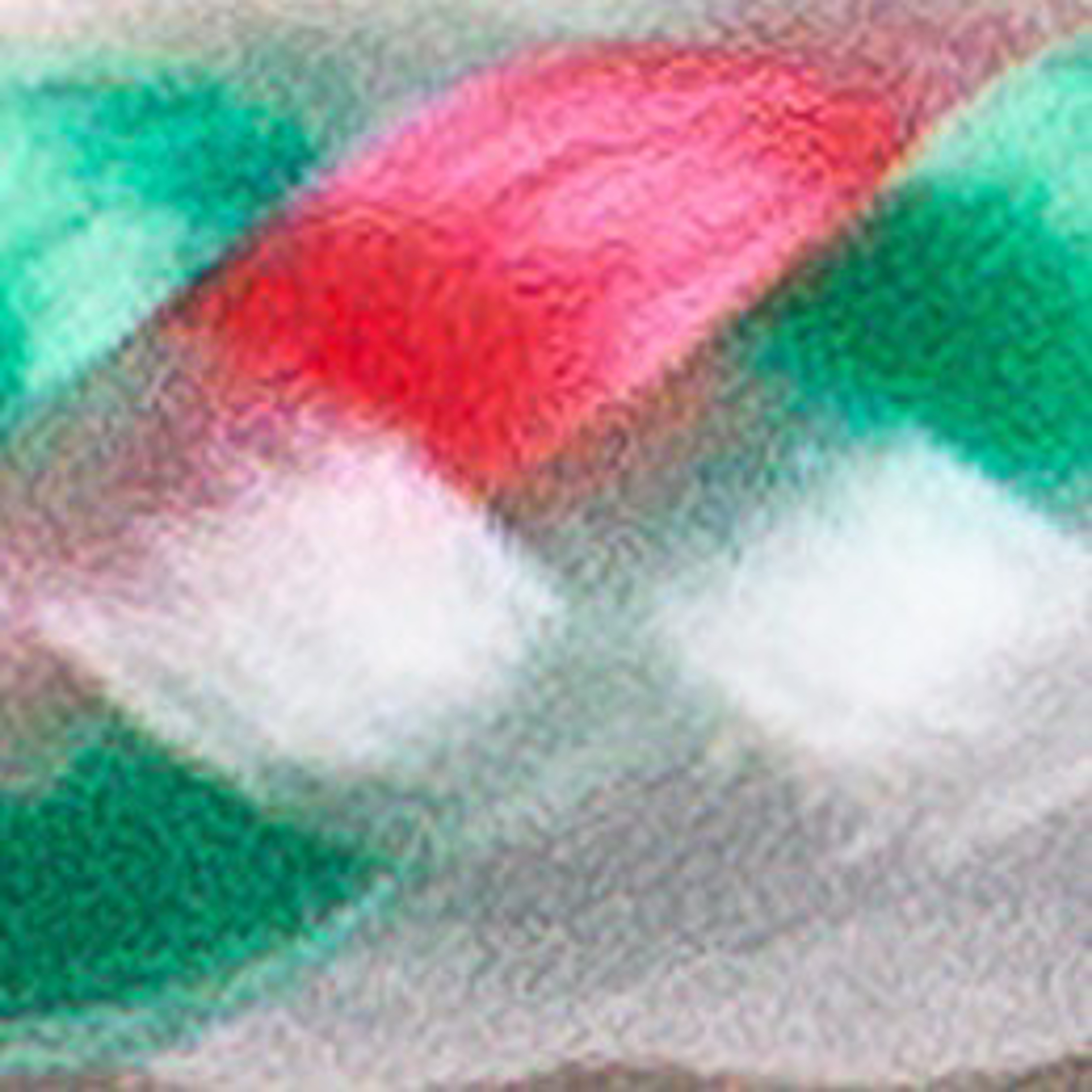 Bianco / righe colorate