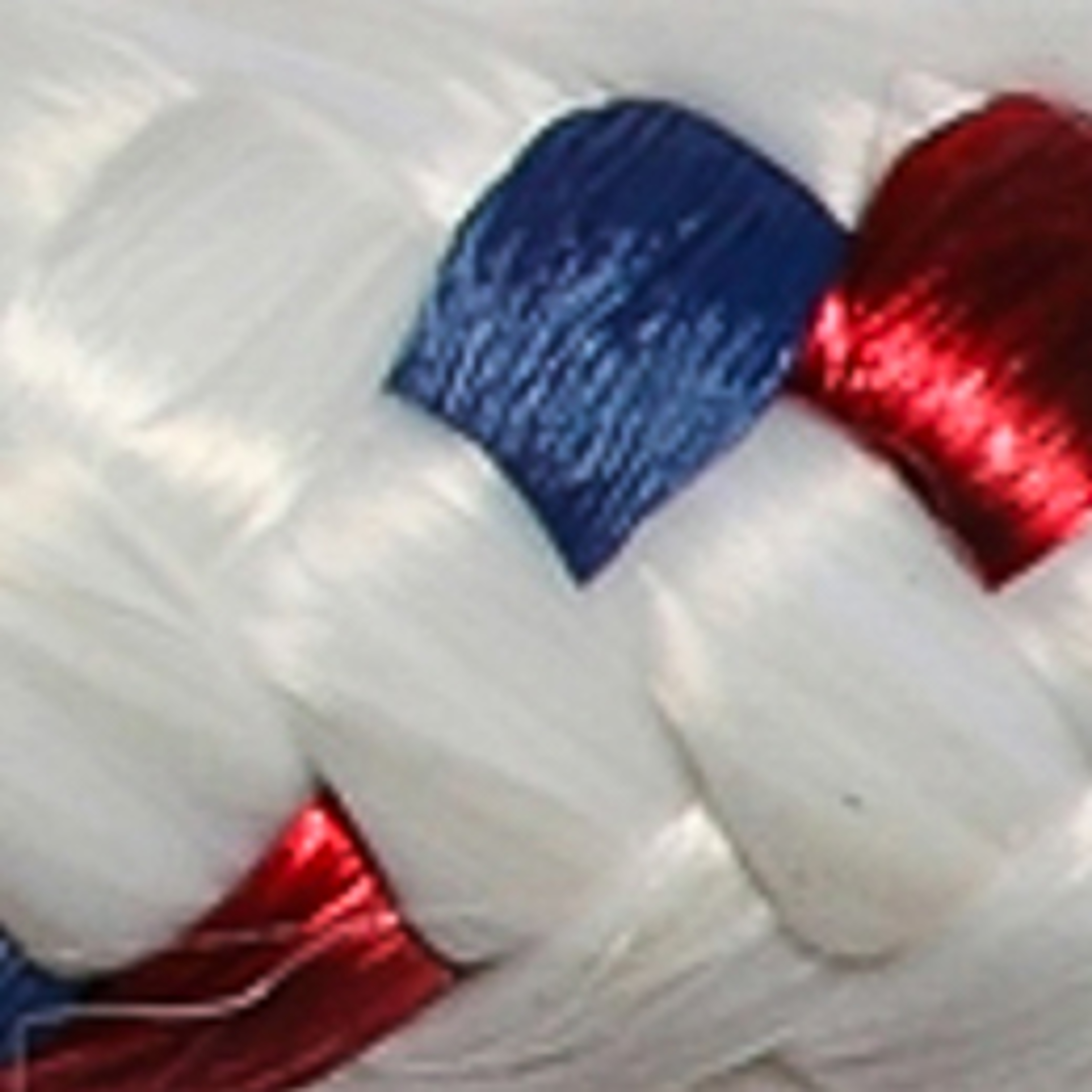 Bianco / righe colorate