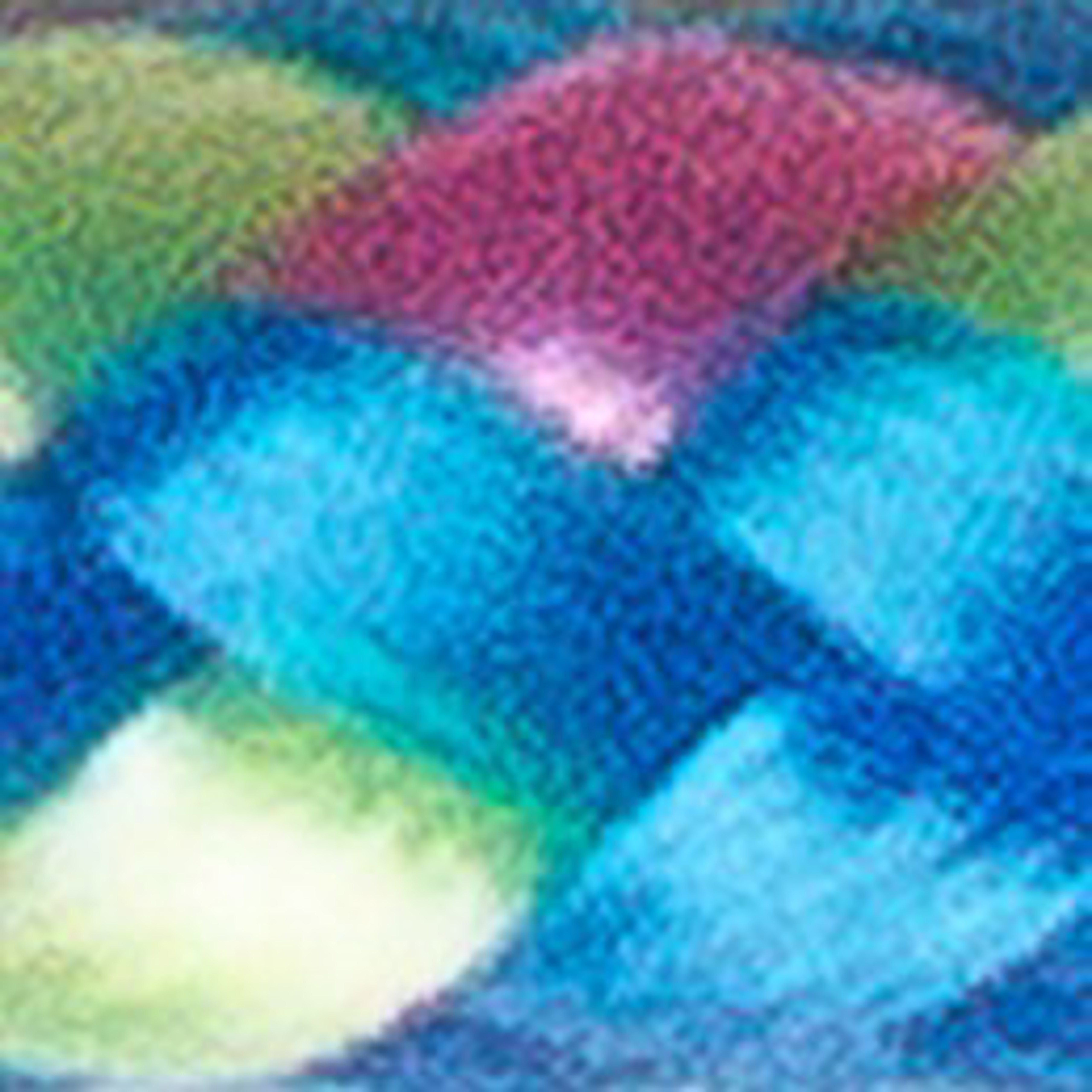 Azzurro / righe colorate