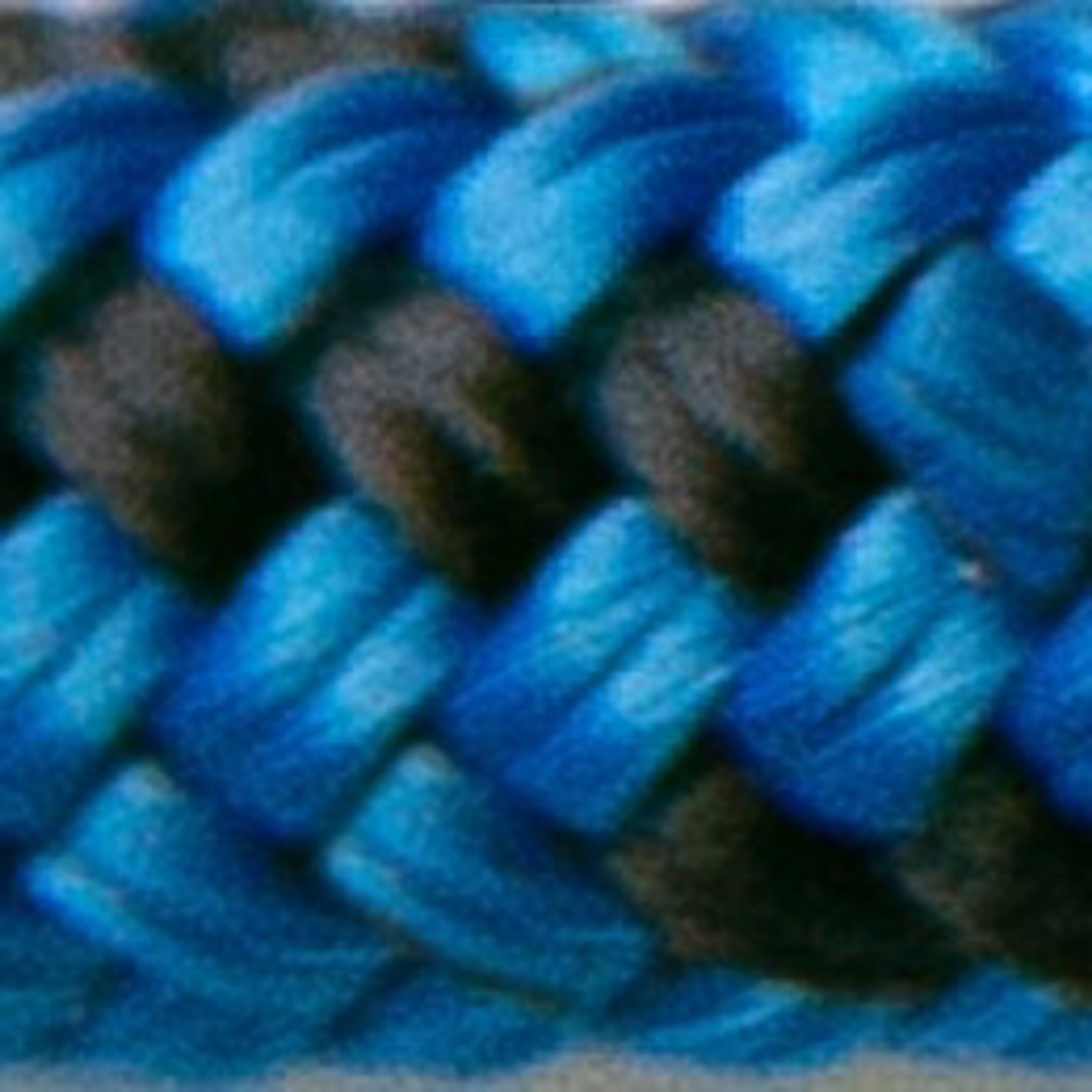 Azzurro / righe nere