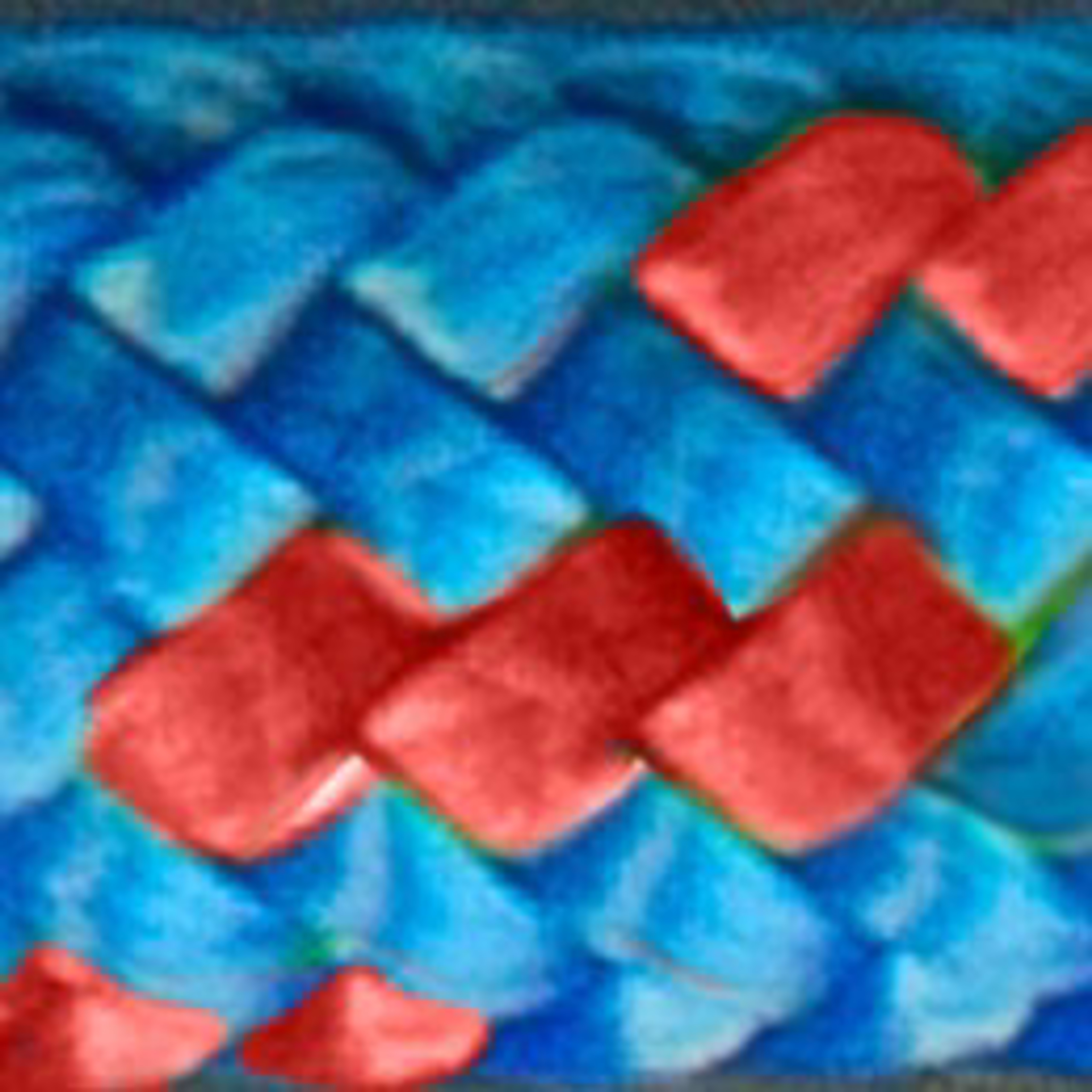 Light blue / coloured stripes